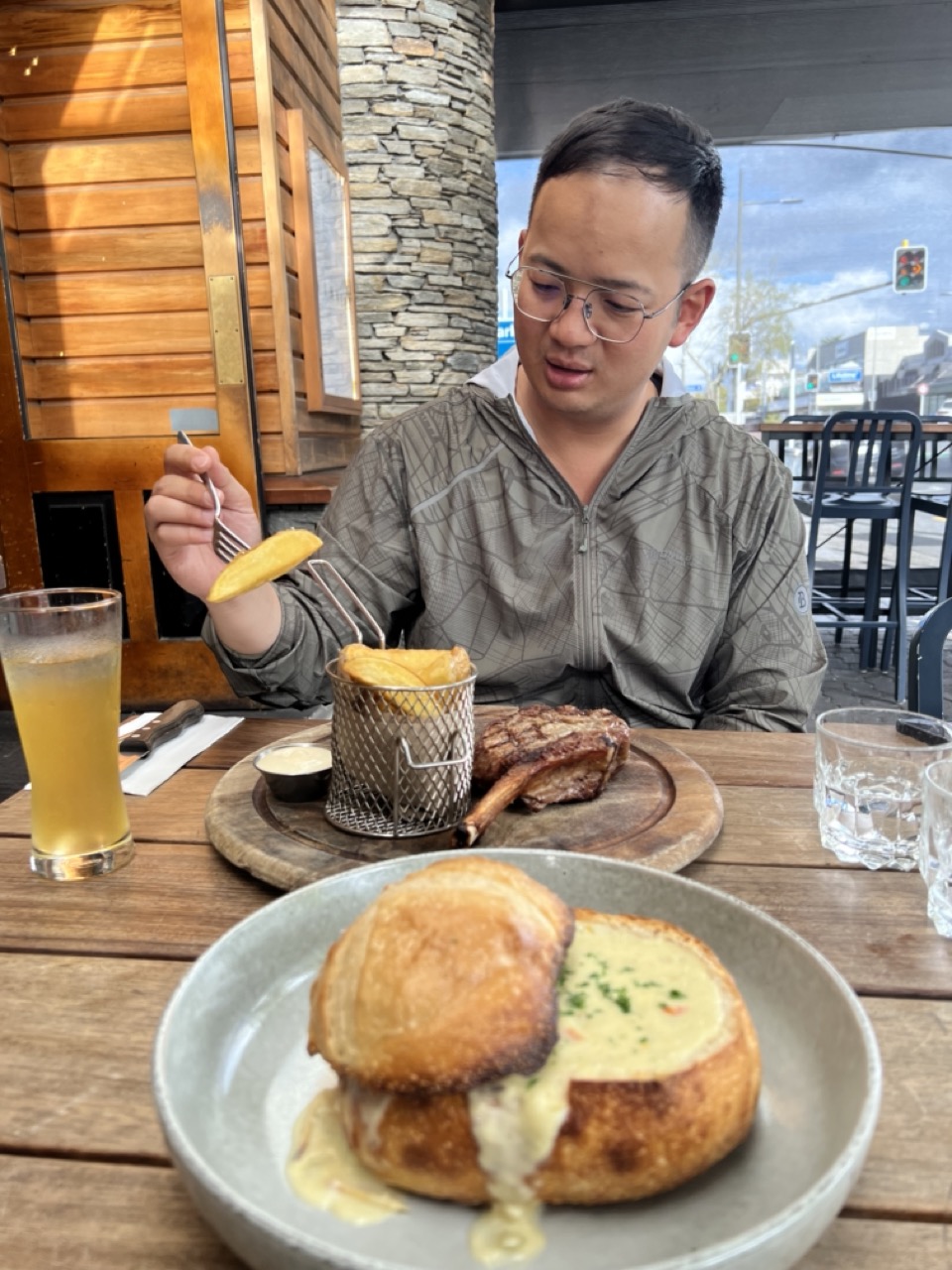 [紐西蘭 餐廳]Hamilton市中心的牛排餐廳Furnace Steakhouse